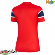 Camiseta Noruega Primera Equipación para mujer Mundial 2026 manga corta